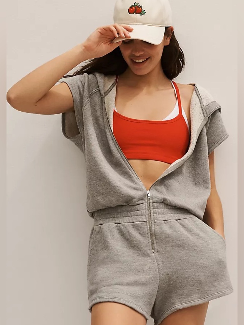 Spiritual Gangster Light Heather Gray Terry Pullover